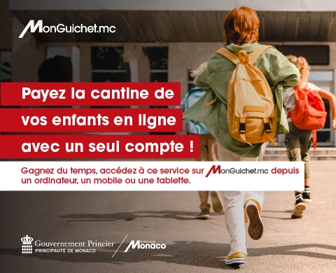 MonGuichet Paiement cantine