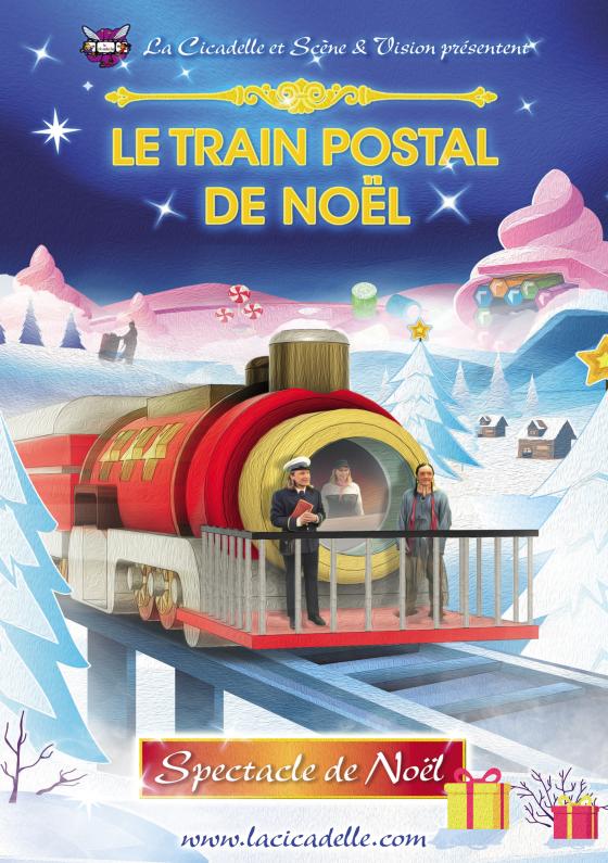 Un spectacle à l'école: Le Train Postal de NOEL