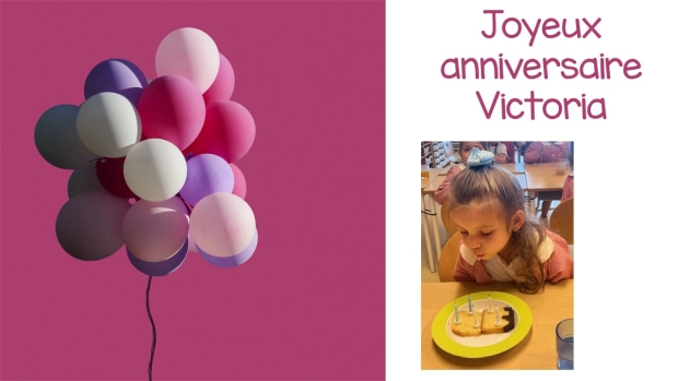 Anniversaire de Victoria