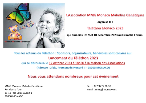 Lancement Telethon 2023